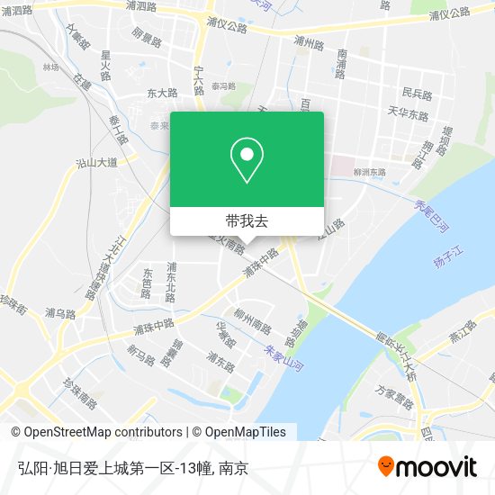 弘阳·旭日爱上城第一区-13幢地图