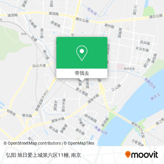 弘阳·旭日爱上城第六区11幢地图