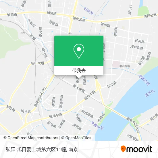 弘阳·旭日爱上城第六区11幢地图