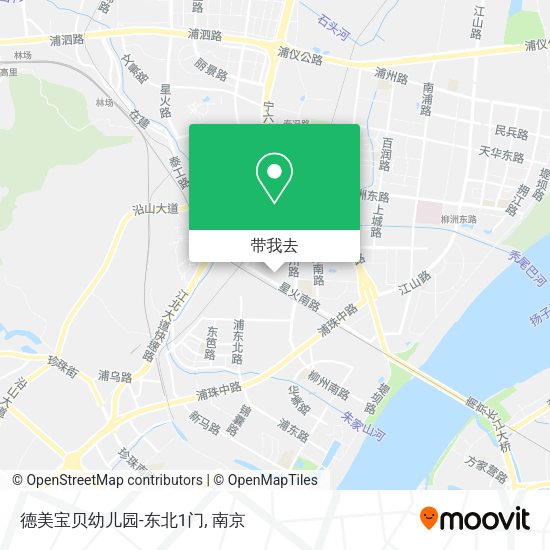 德美宝贝幼儿园-东北1门地图