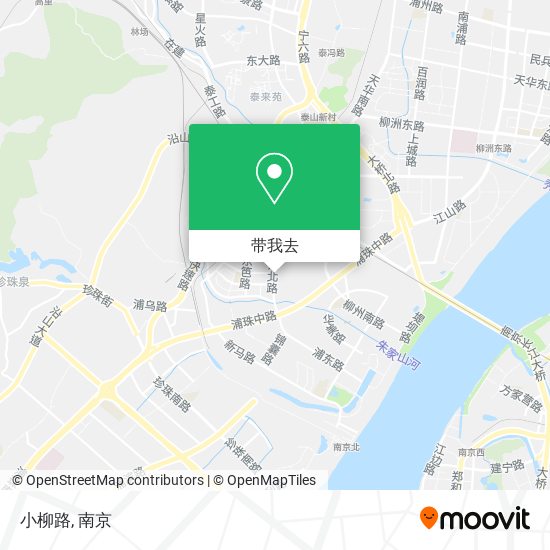 小柳路地图
