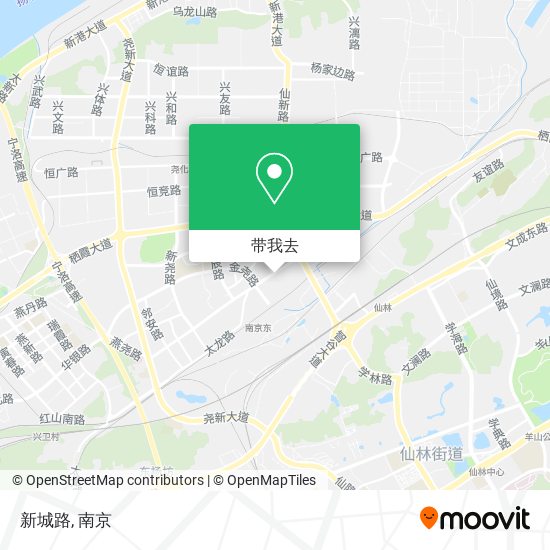 新城路地图