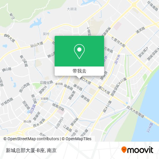 新城总部大厦-B座地图