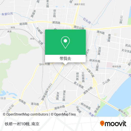 铁桥一村10幢地图