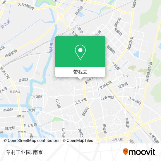 章村工业园地图