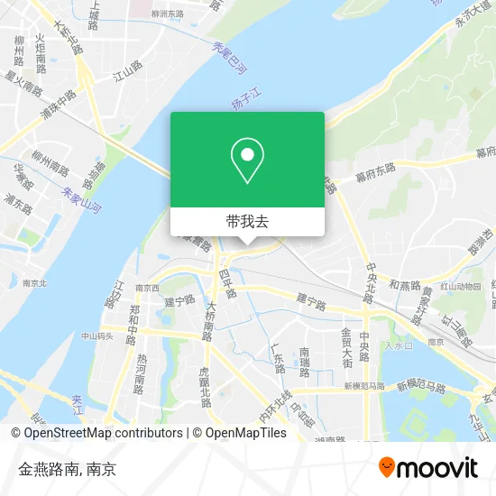 金燕路南地图