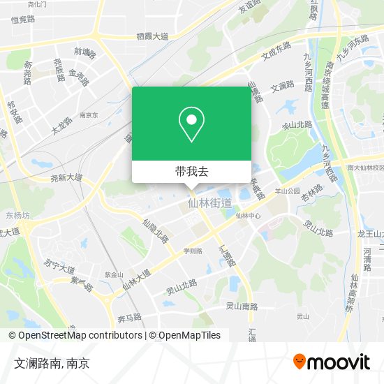 文澜路南地图