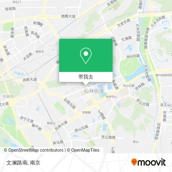 文澜路南地图