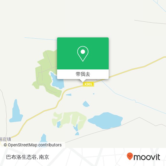 巴布洛生态谷地图