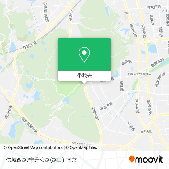 佛城西路/宁丹公路(路口)地图