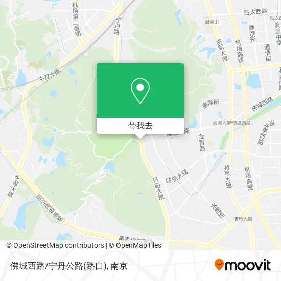 佛城西路/宁丹公路(路口)地图