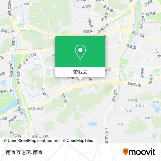 南京万达茂地图
