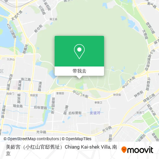 美龄宫（小红山官邸舊址）Chiang Kai-shek Villa地图