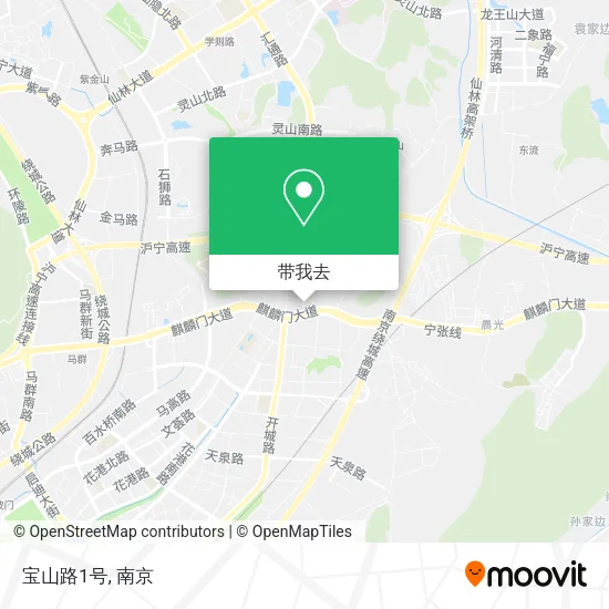宝山路1号地图
