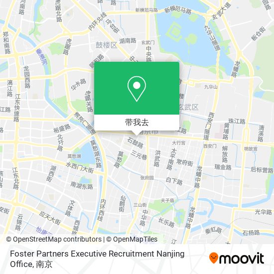 Foster Partners Executive Recruitment Nanjing Office地图
