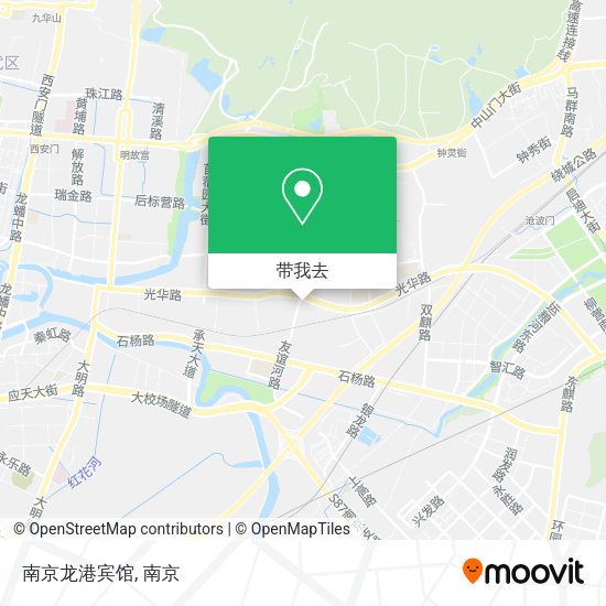 南京龙港宾馆地图