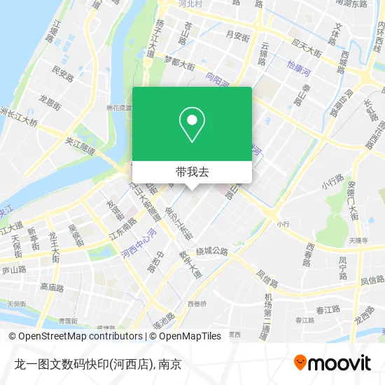 龙一图文数码快印(河西店)地图