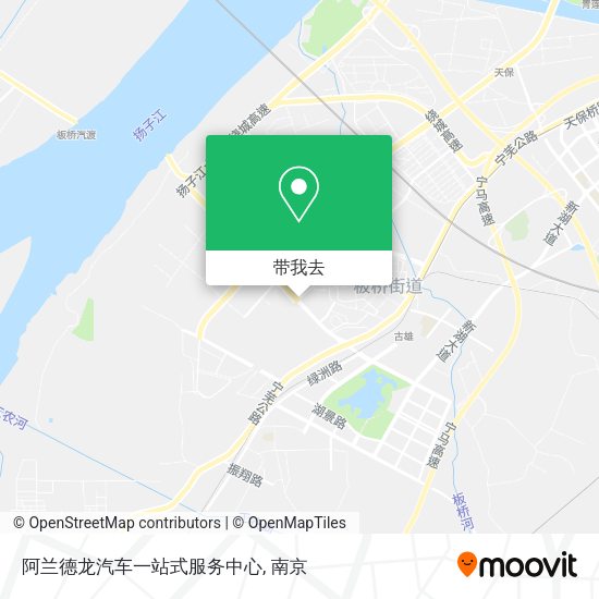 阿兰德龙汽车一站式服务中心地图