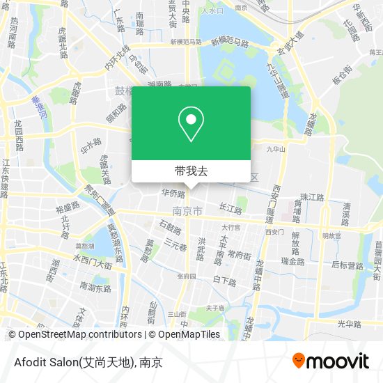 Afodit Salon(艾尚天地)地图