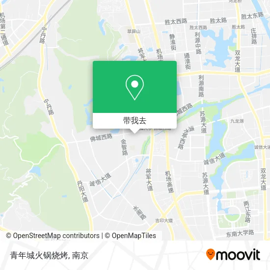 青年城火锅烧烤地图