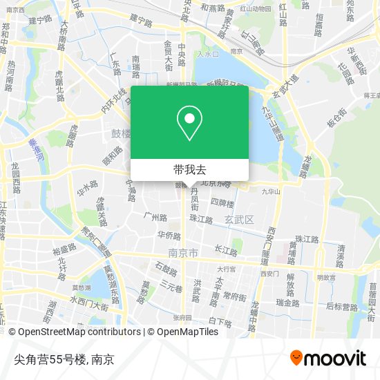尖角营55号楼地图