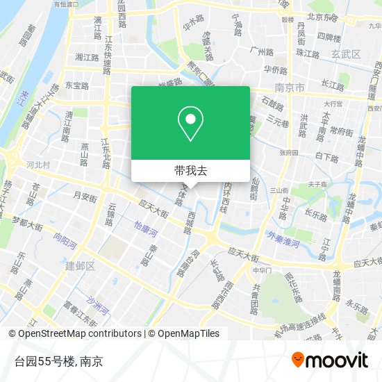 台园55号楼地图