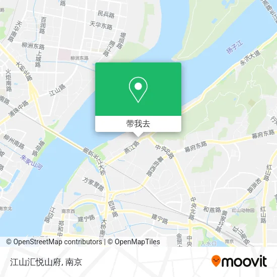 江山汇悦山府地图