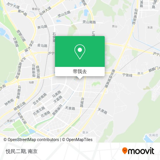 悦民二期地图