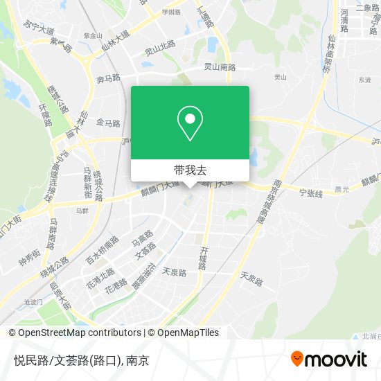 悦民路/文荟路(路口)地图