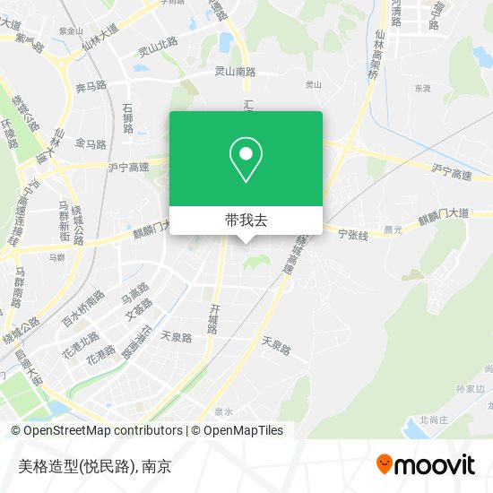 美格造型(悦民路)地图