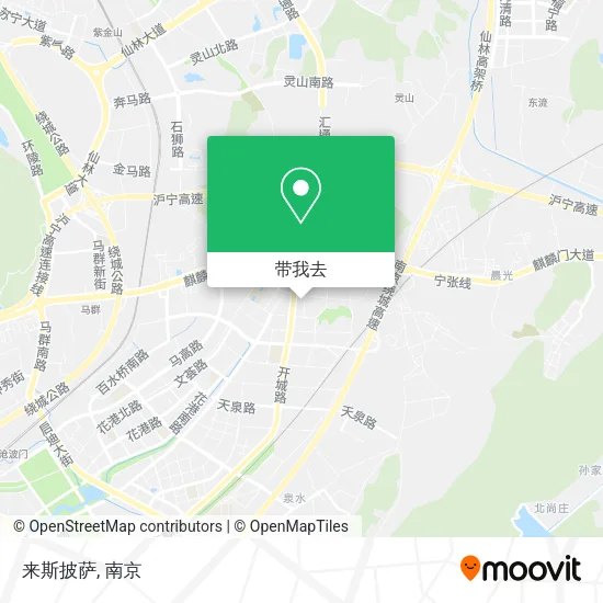来斯披萨地图