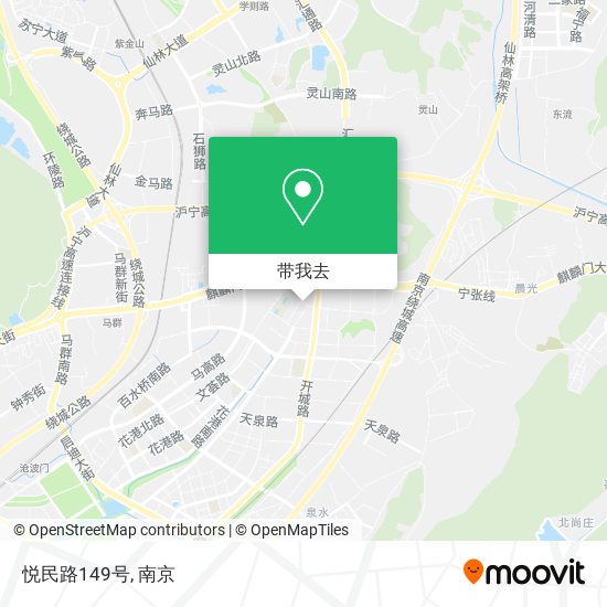悦民路149号地图