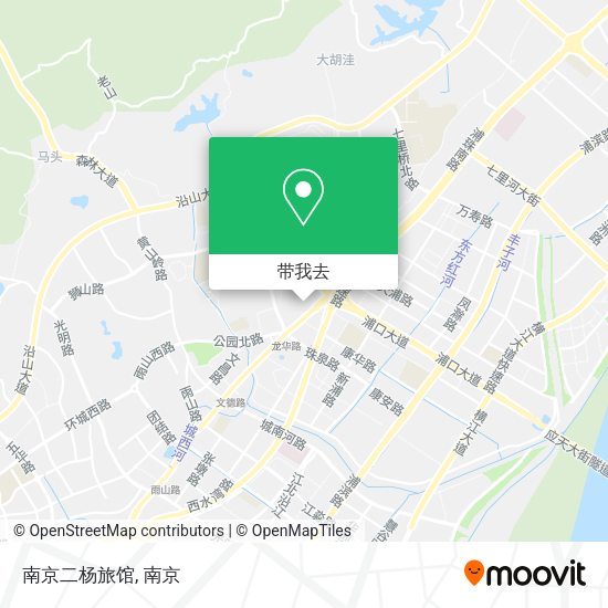 南京二杨旅馆地图