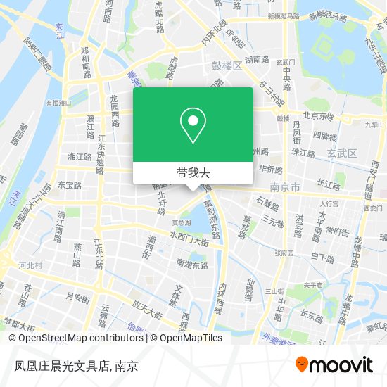 凤凰庄晨光文具店地图