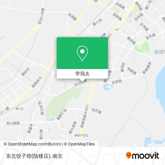 东北饺子馆(陆楼店)地图