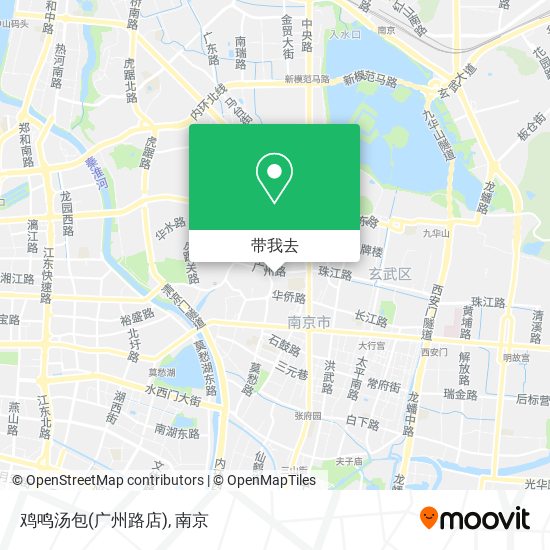 鸡鸣汤包(广州路店)地图