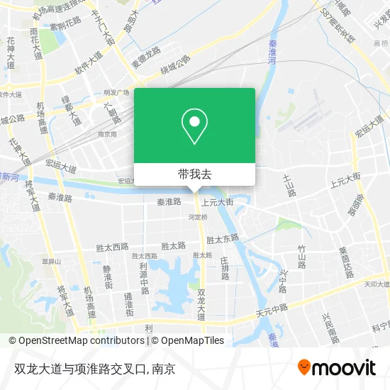 双龙大道与项淮路交叉口地图