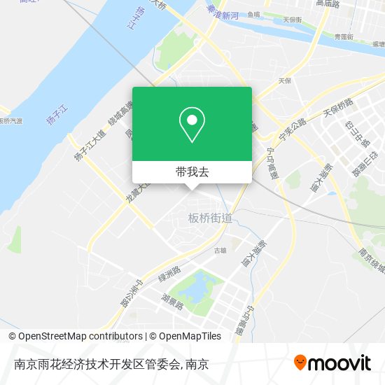 南京雨花经济技术开发区管委会地图