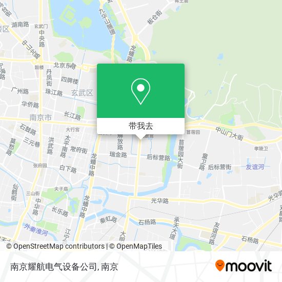 南京耀航电气设备公司地图