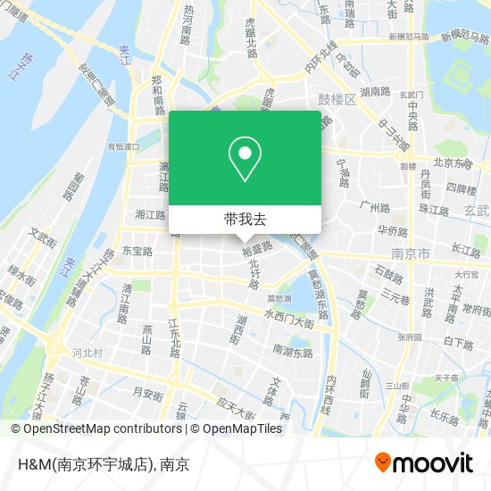 H&M(南京环宇城店)地图