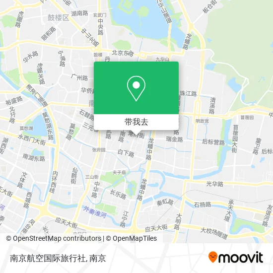 南京航空国际旅行社地图