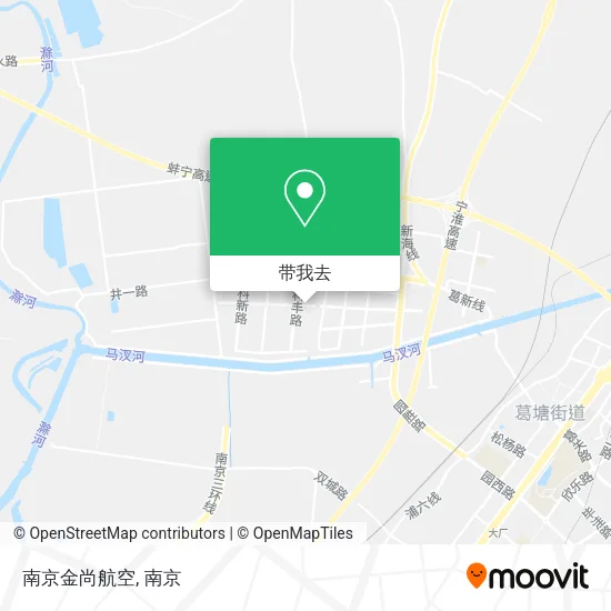 南京金尚航空地图