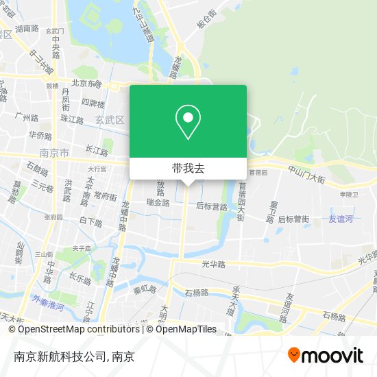 南京新航科技公司地图