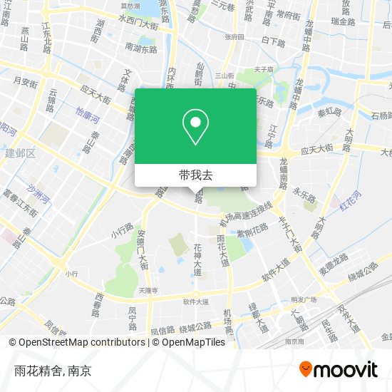 雨花精舍地图