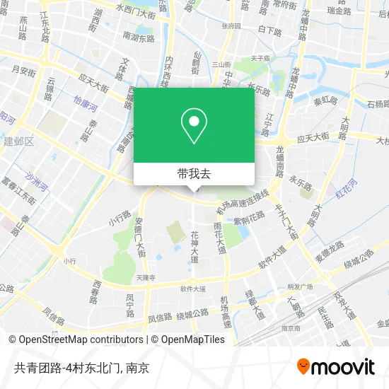 共青团路-4村东北门地图