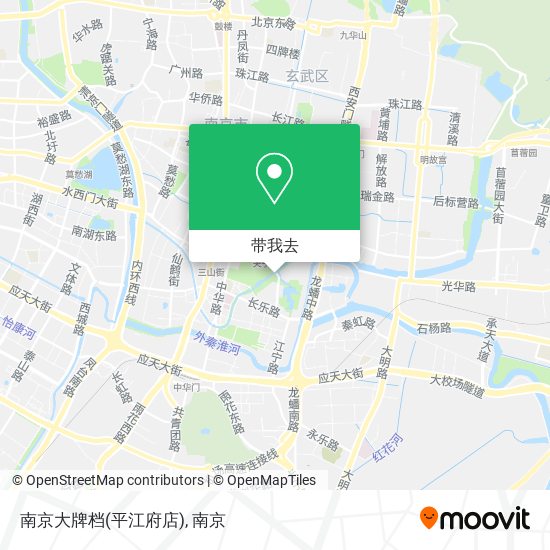 南京大牌档(平江府店)地图