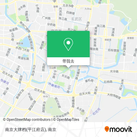 南京大牌档(平江府店)地图