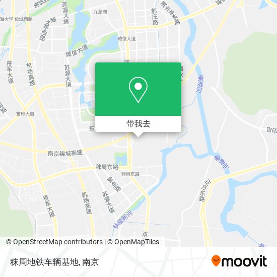 秣周地铁车辆基地地图