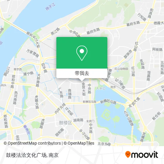 鼓楼法洽文化广场地图