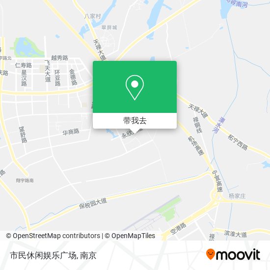 市民休闲娱乐广场地图